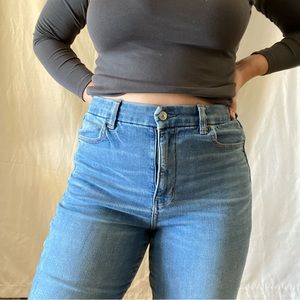 American Eagle Curvy Super Hi Rise Jegging Crop
